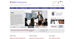 Desktop Screenshot of hireimmigrants.ca